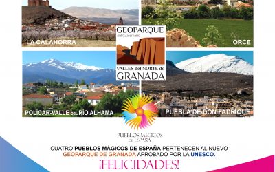 CUATRO PUEBLOS MÁGICOS DE ESPAÑA EN EL NUEVO GEOPARQUE DE GRANADA