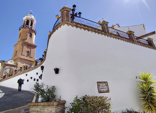 Calles de Cómpeta (Málaga)