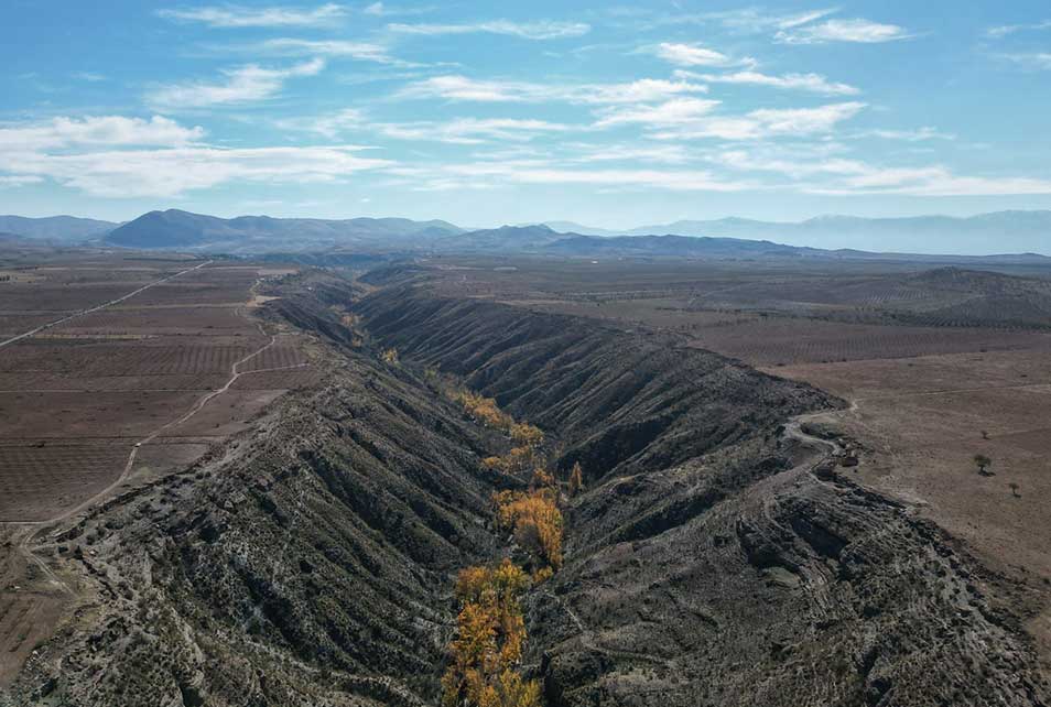  Vista del Valle del río Gor