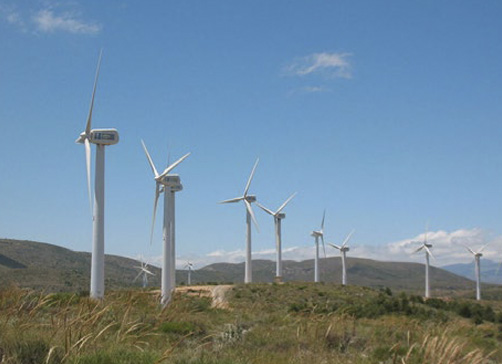 Parque eólico de Enix (Almería)