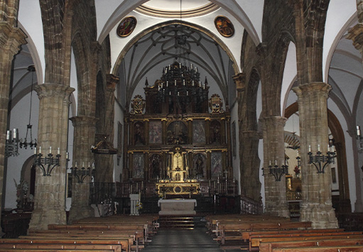 Interior de la Iglesia de la Encarnación, Arjonilla (Jaén)