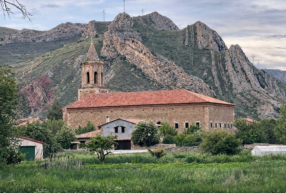 Iglesia de San Juan Bautista en Aliaga, Teruel<br />
