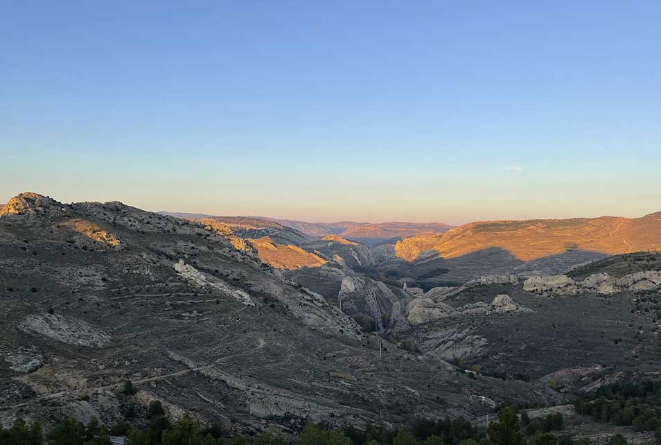 Miradores de Aliaga, Teruel<br />
