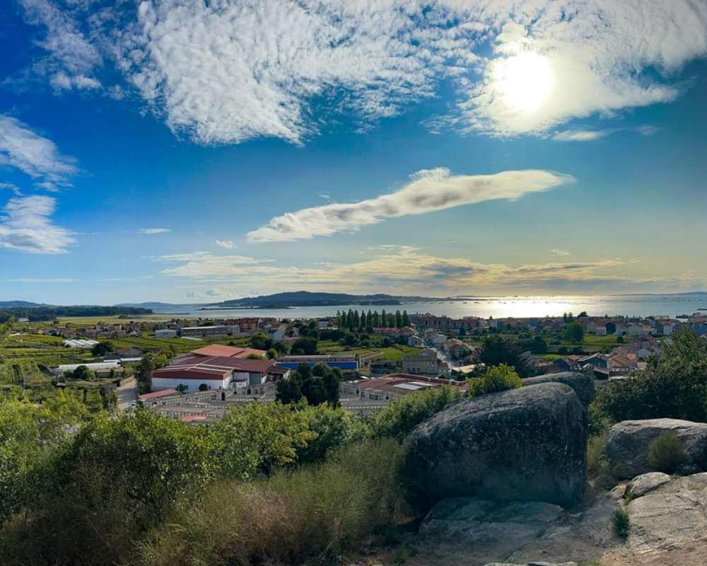 Mirador a Pastora, Cambados, Pontevedra.