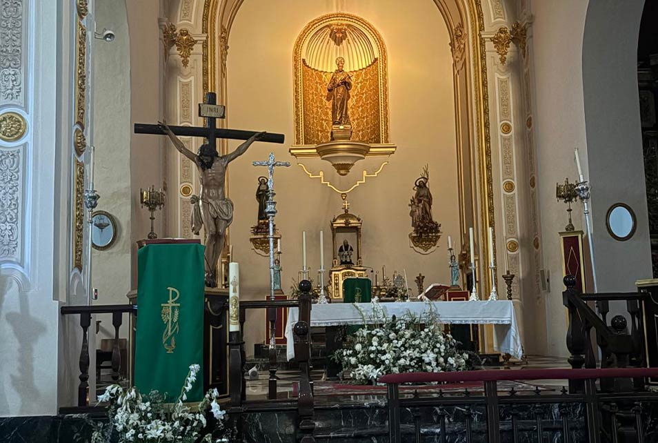Interior de la Iglesia de San Francisco de Bujalance, Córdoba