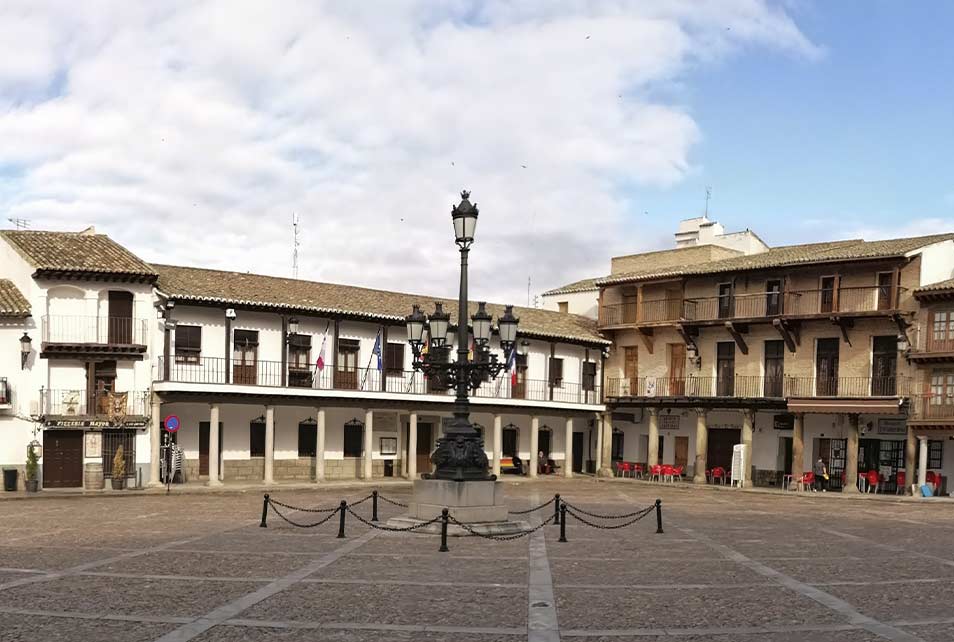 Plaza Mayor de La Puebla de Montalbán, Toledo