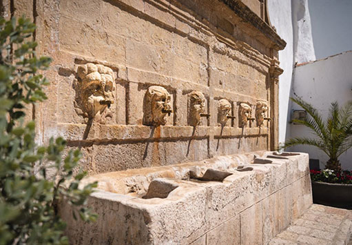 Fuente de los Seis Caños de Gaucín (Málaga)