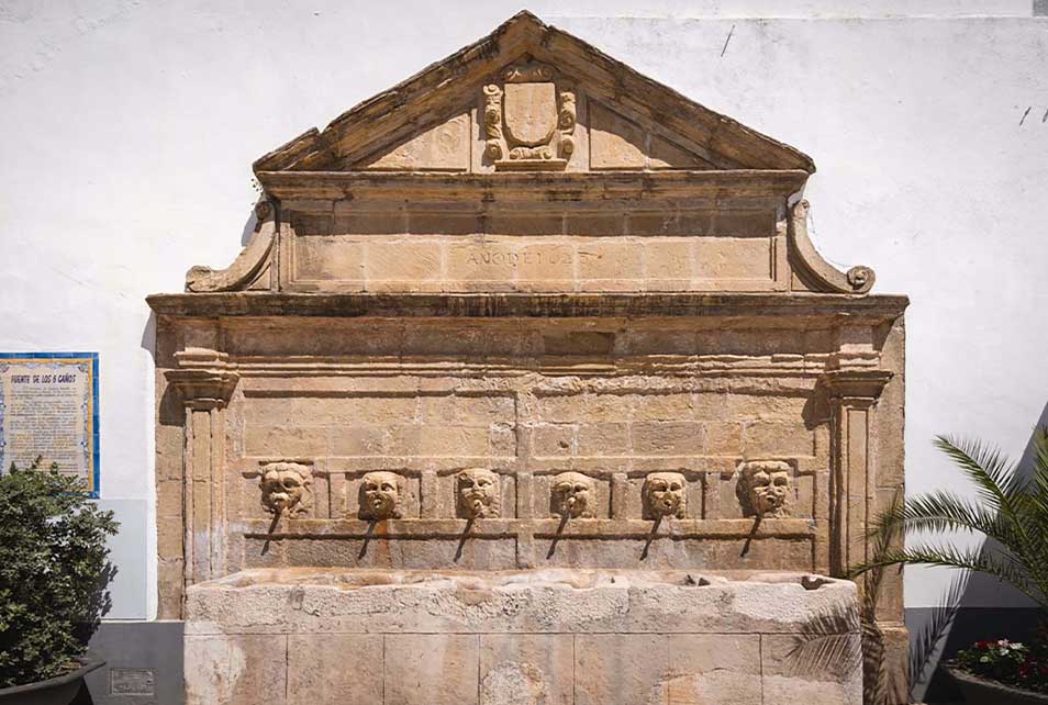 Fuente de los Seis Caños de Gaucín (Málaga)