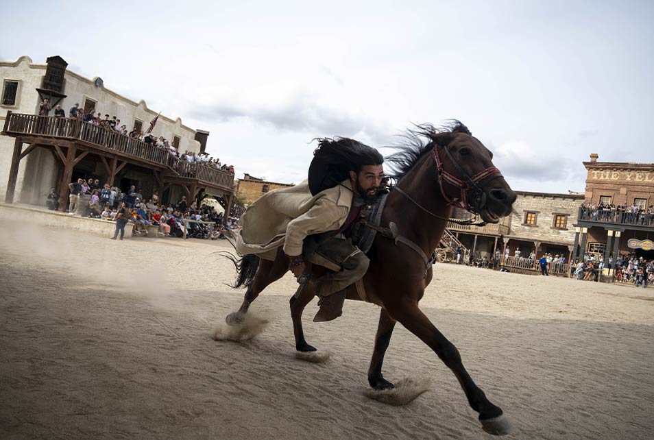 Espectáculo en Minihollywood Tabernas (Almería)