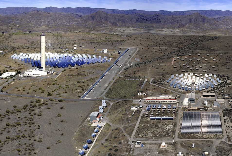 Plataforrma solar de Tabernas (Almería)