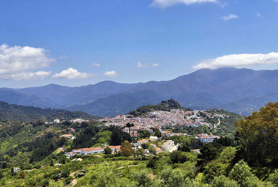 Vista Panorámica de Gaucín (Málaga)