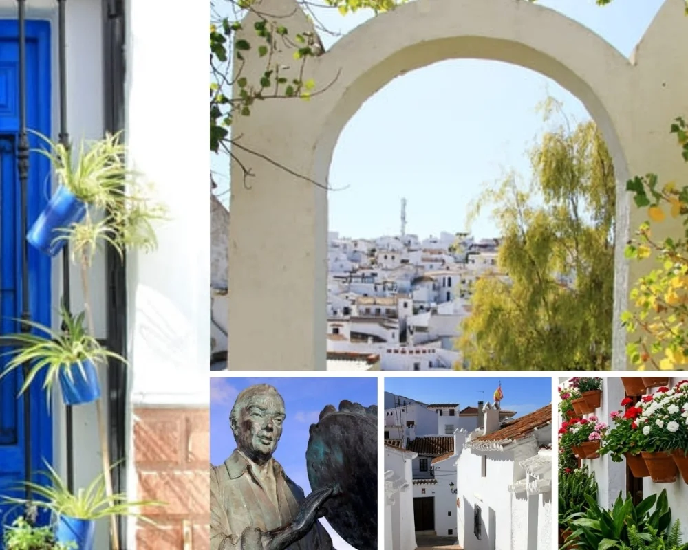 Detalles de las calles de Comares, Málaga Lugares de interés de las calles del pueblo de la Axarquía Comares, uno de los pueblos Mágicos de España