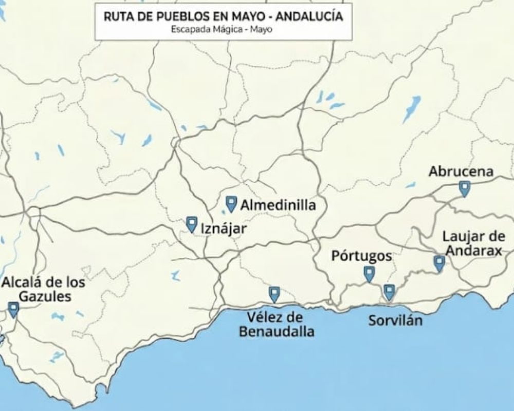 Itinerario ideal por pueblos mágicos de Andalucía
