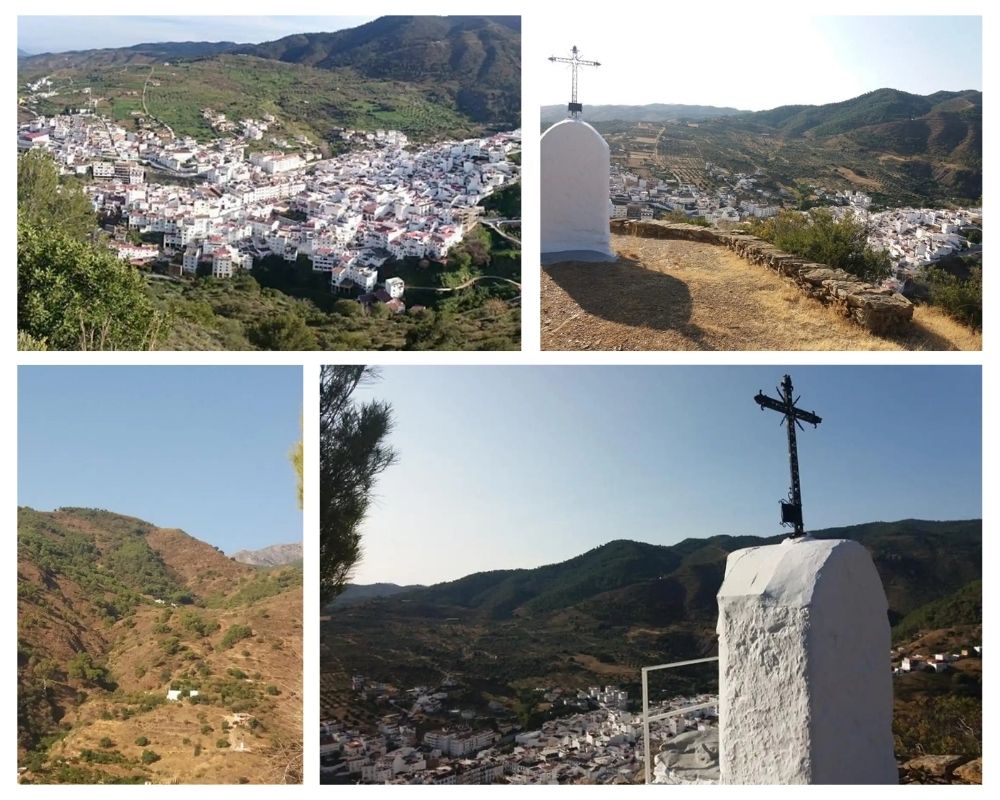 Tolox desde el mirador Tolox desde el mirador de la Cruz del Padre Ventura