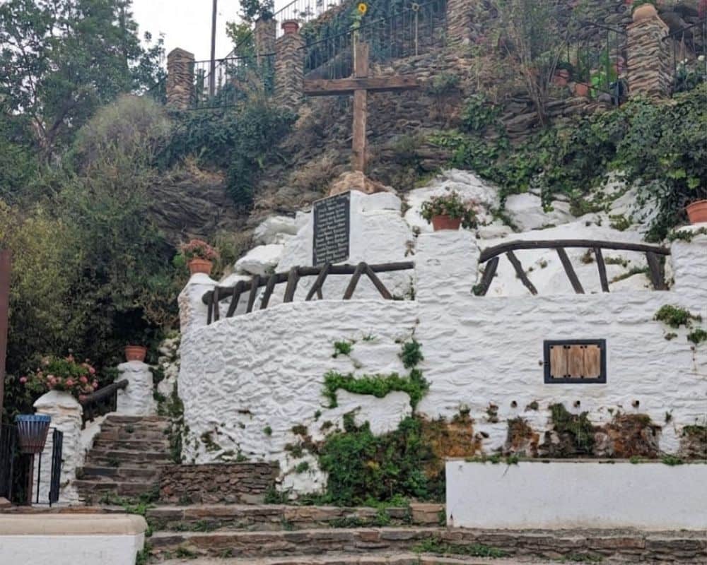 Rincón pintoresco de la Alpujarra Granadina en Pórtugos, Pueblos Mágico de España