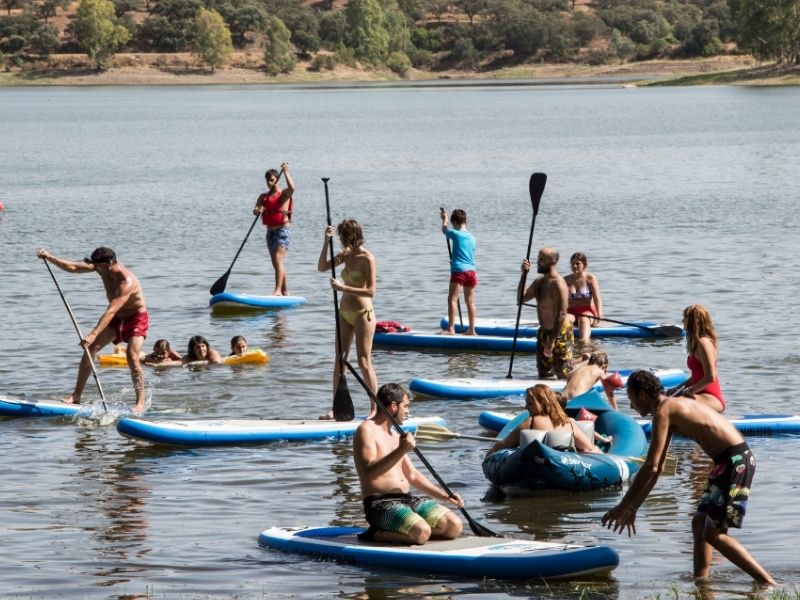 Padel surf Bornos. Pueblos Mágicos de España