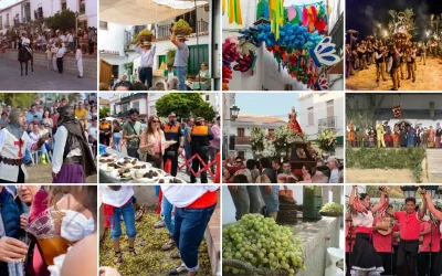 De la vendimia al fuego: doce fiestas que cuentan la Málaga de los pueblos
